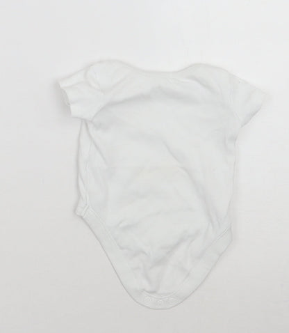 F&F Baby White   Babygrow One-Piece Size 0-3 Months  - Day dreamer
