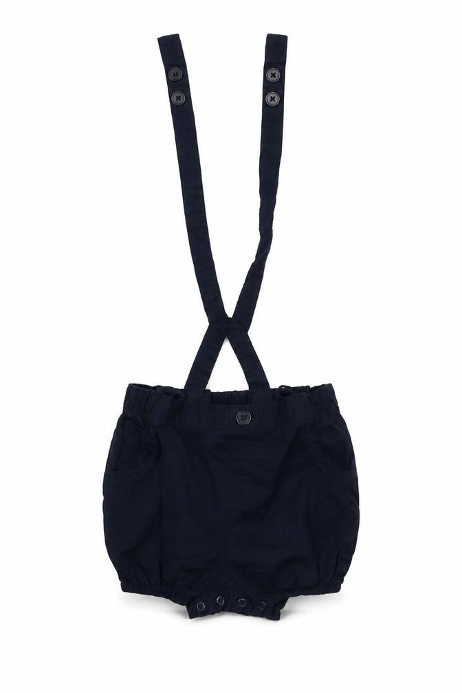 Front view of Next Baby Blue Cropped Trousers, size 9-12, Months
