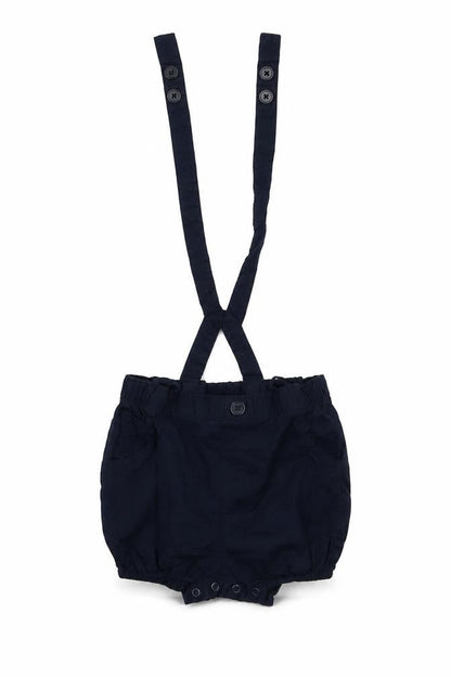 Front view of Next Baby Blue Cropped Trousers, size 9-12, Months