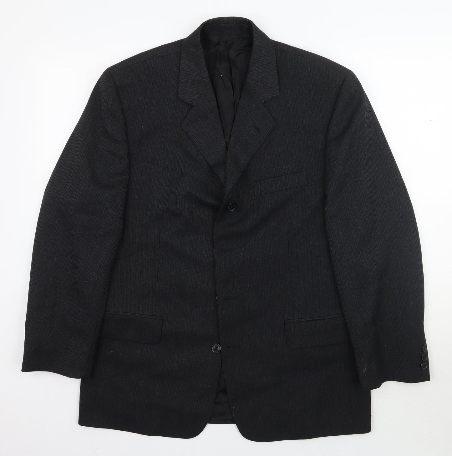 Mens UK Size 40 Tom English Black Jacket