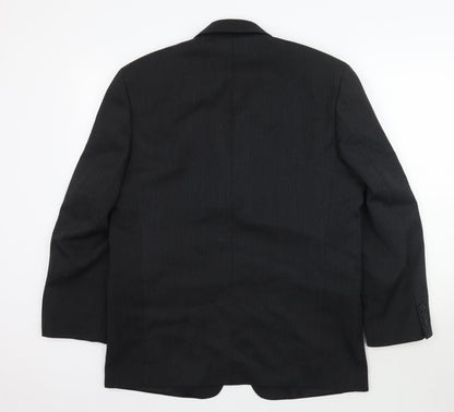 Mens UK Size 40 Tom English Black Jacket