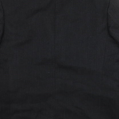 Mens UK Size 40 Tom English Black Jacket