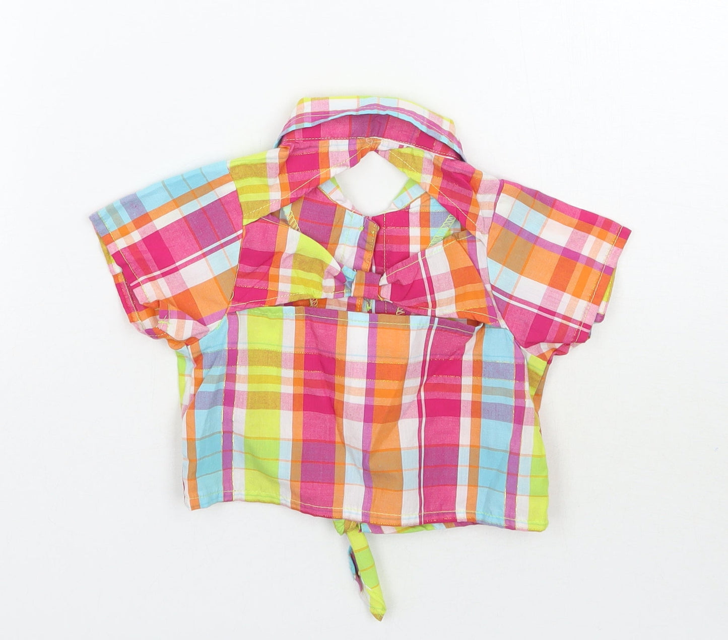 Penny m Girls Multicoloured Check  Basic Button-Up Size 24 Months