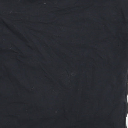 Marks and Spencer Girls Black   Basic T-Shirt Size 7-8 Years
