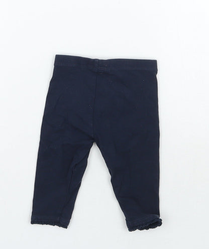 NEXT Girls Blue   Sweatpants Trousers Size 6-9 Months