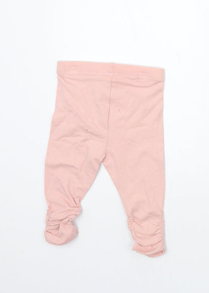 Mini Club Girls Pink   Sweatpants Trousers Size 0-3 Months