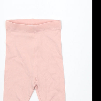 Mini Club Girls Pink   Sweatpants Trousers Size 0-3 Months
