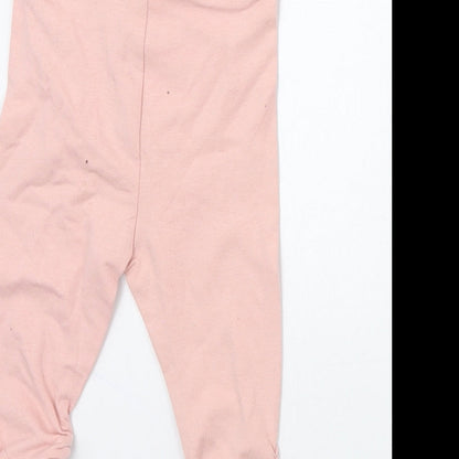 Mini Club Girls Pink   Sweatpants Trousers Size 0-3 Months
