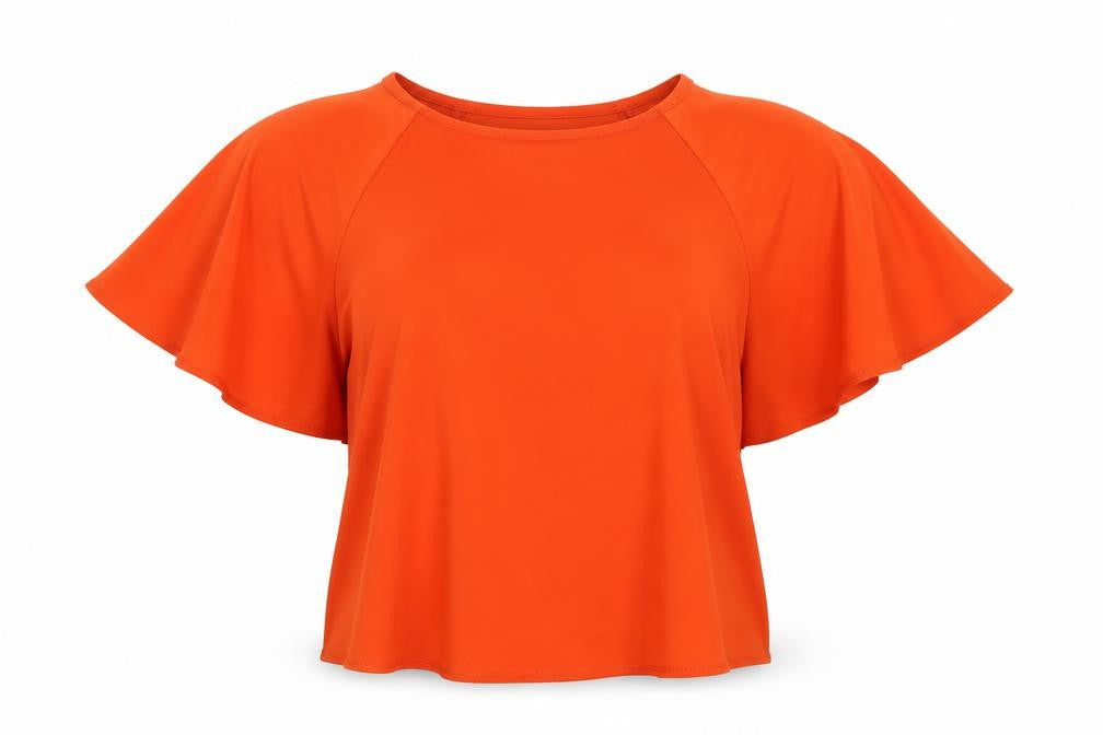 Womens UK Size 10 Definitions Red Basic Blouse