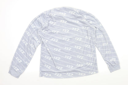 Love To Lounge Womens Grey Solid  Kimono Pyjama Top Size XS