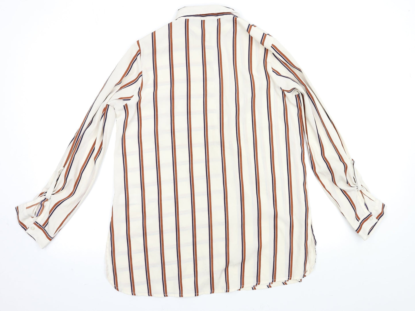 Womens UK Size 10 New Look Multicoloured Basic Blouse