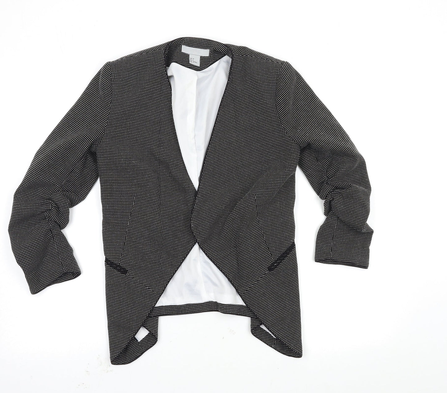 Womens UK Size 6 H&M Black Jacket