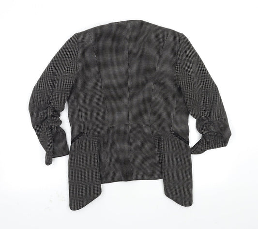 Womens UK Size 6 H&M Black Jacket