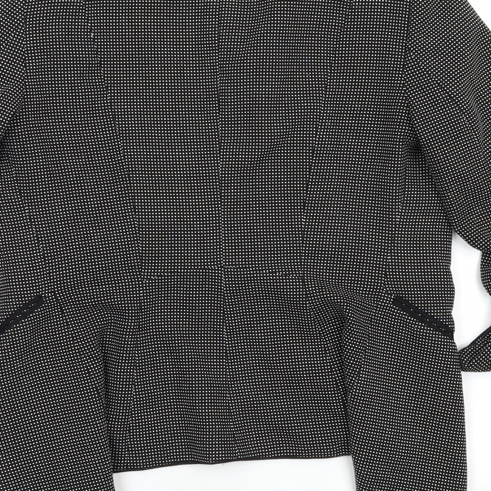 Womens UK Size 6 H&M Black Jacket