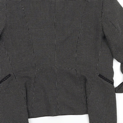 Womens UK Size 6 H&M Black Jacket