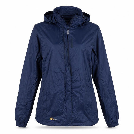 Womens UK Size 12 Hi Gear Blue Anorak Coat