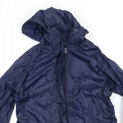 Womens UK Size 12 Hi Gear Blue Anorak Coat
