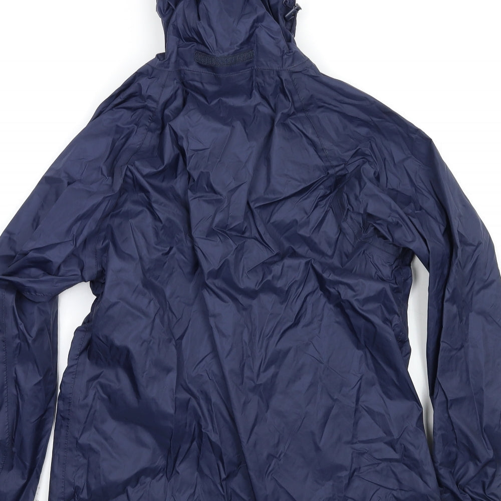 Womens UK Size 12 Hi Gear Blue Anorak Coat