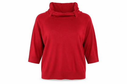 Womens UK Size 20 Marks and Spencer Red Pullover Jumper