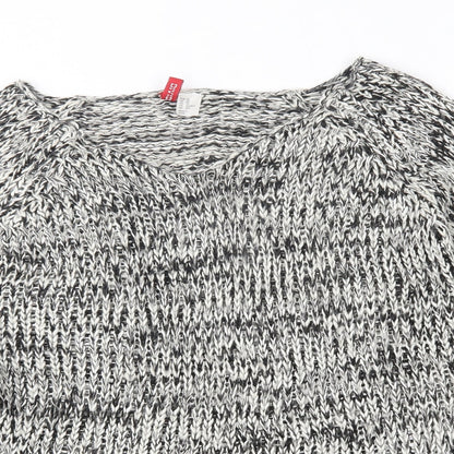 H&M Womens Grey   Pullover Jumper Size XS