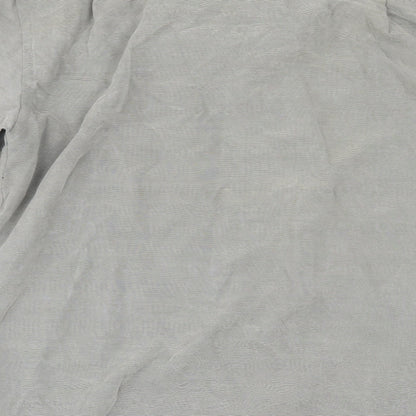 George Mens Grey    Button-Up Size S