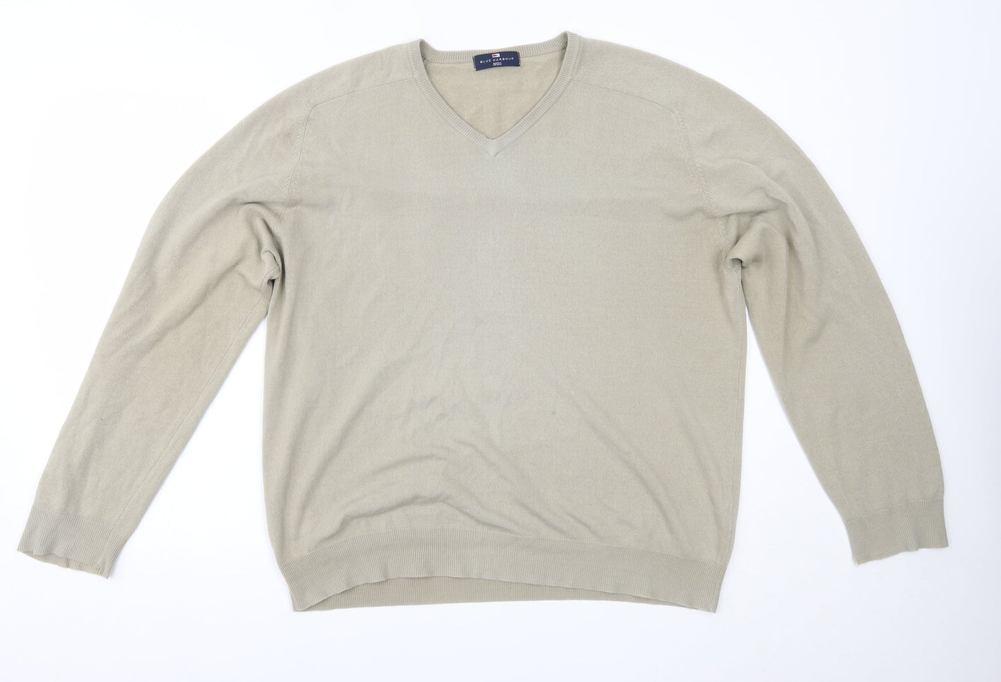 Marks and Spencer Mens Beige   Pullover Jumper Size XL