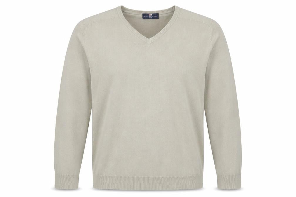 Mens UK Size XL Marks and Spencer Beige Pullover Jumper