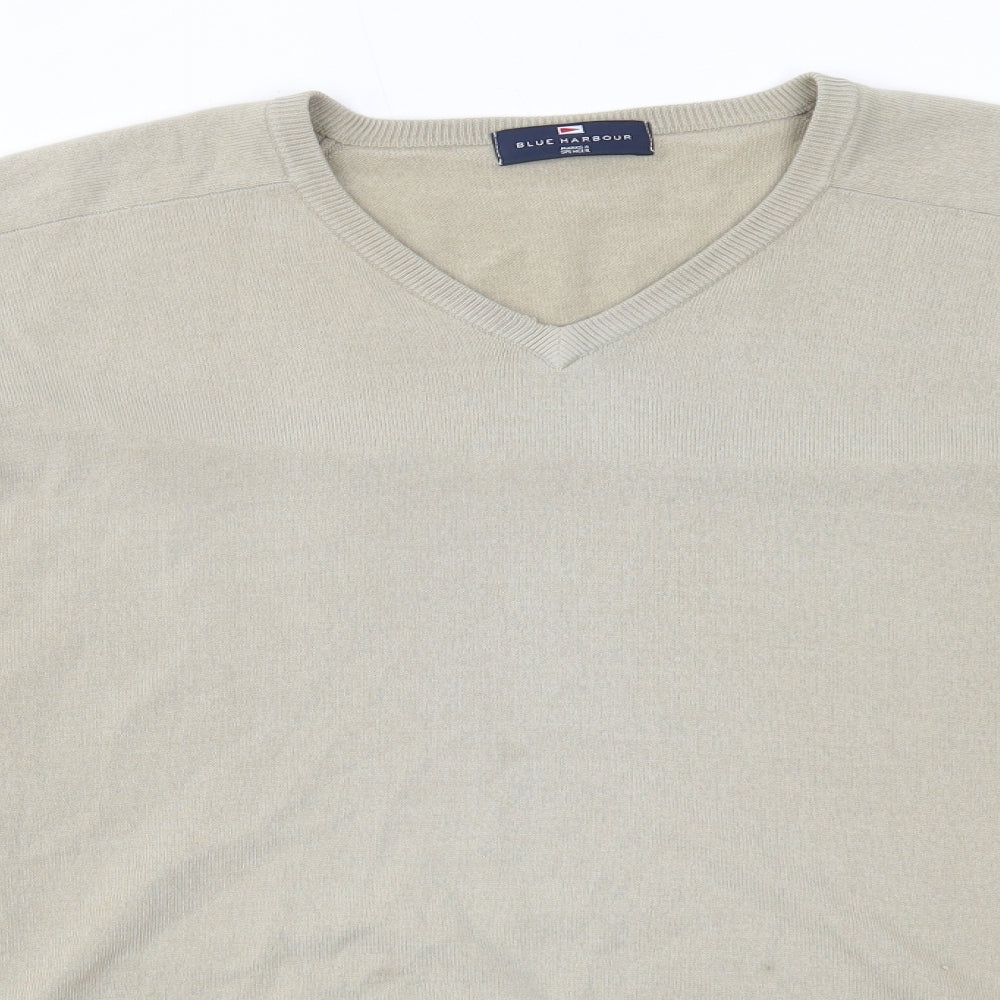 Marks and Spencer Mens Beige   Pullover Jumper Size XL