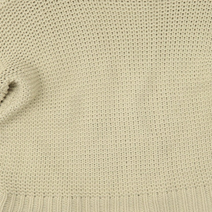 Womens UK Size M PRETTYLITTLETHING Beige Pullover Jumper