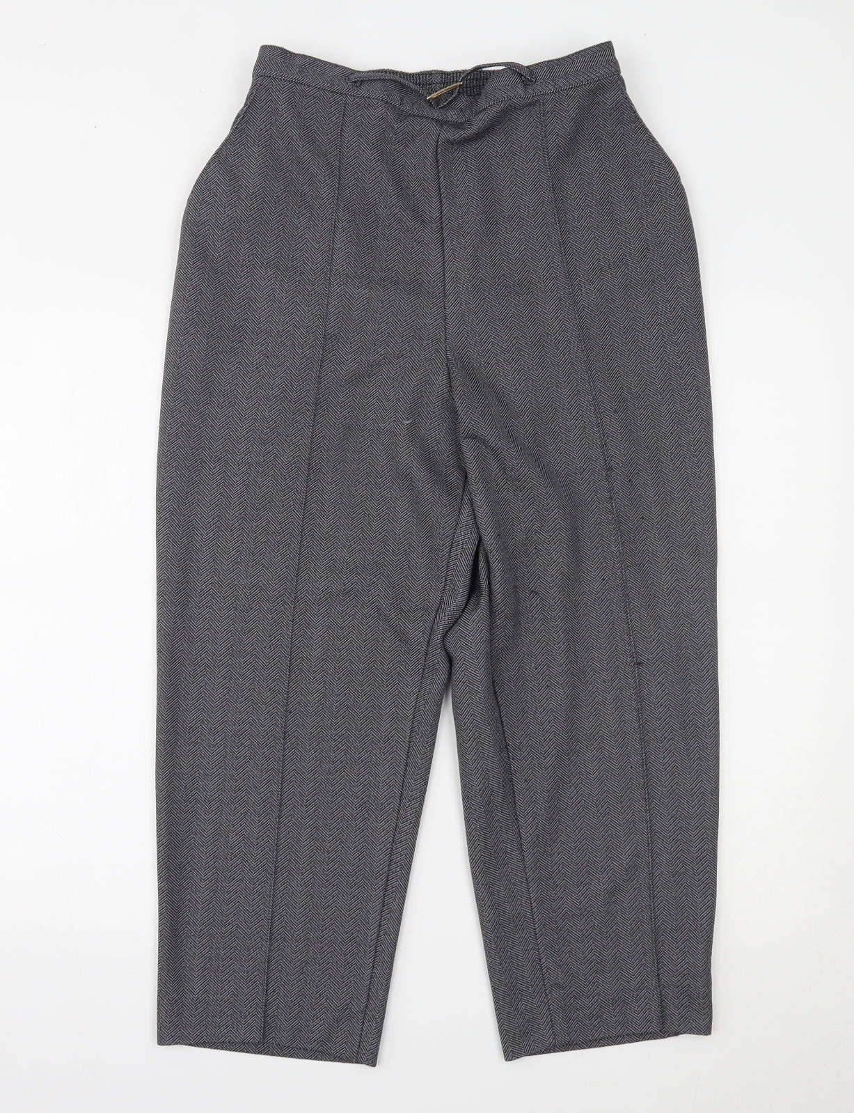 Womens UK Size 18 Marks and Spencer Regular Fit  Blue Trousers