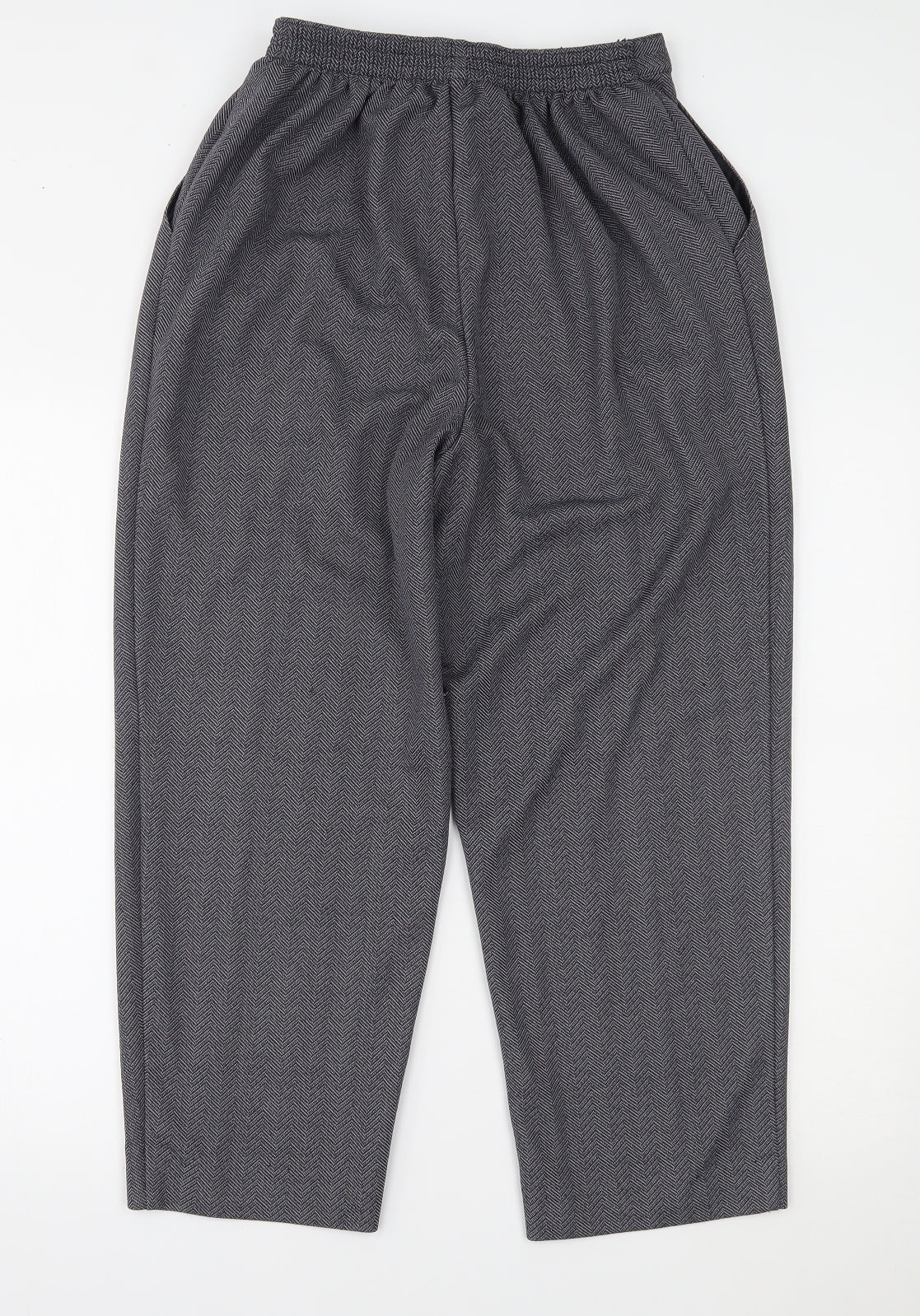 Womens UK Size 18 Marks and Spencer Regular Fit  Blue Trousers