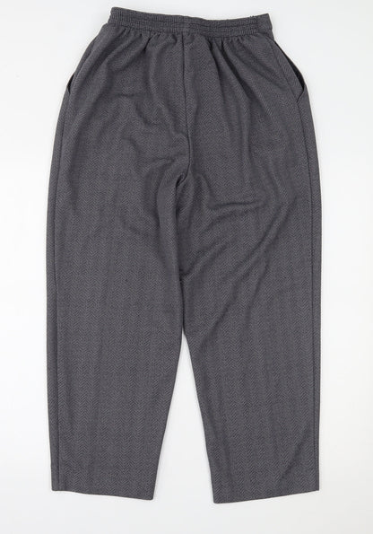 Womens UK Size 18 Marks and Spencer Regular Fit  Blue Trousers