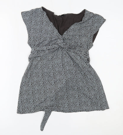 Womens UK Size 12 Marks and Spencer Brown Camisole Blouse