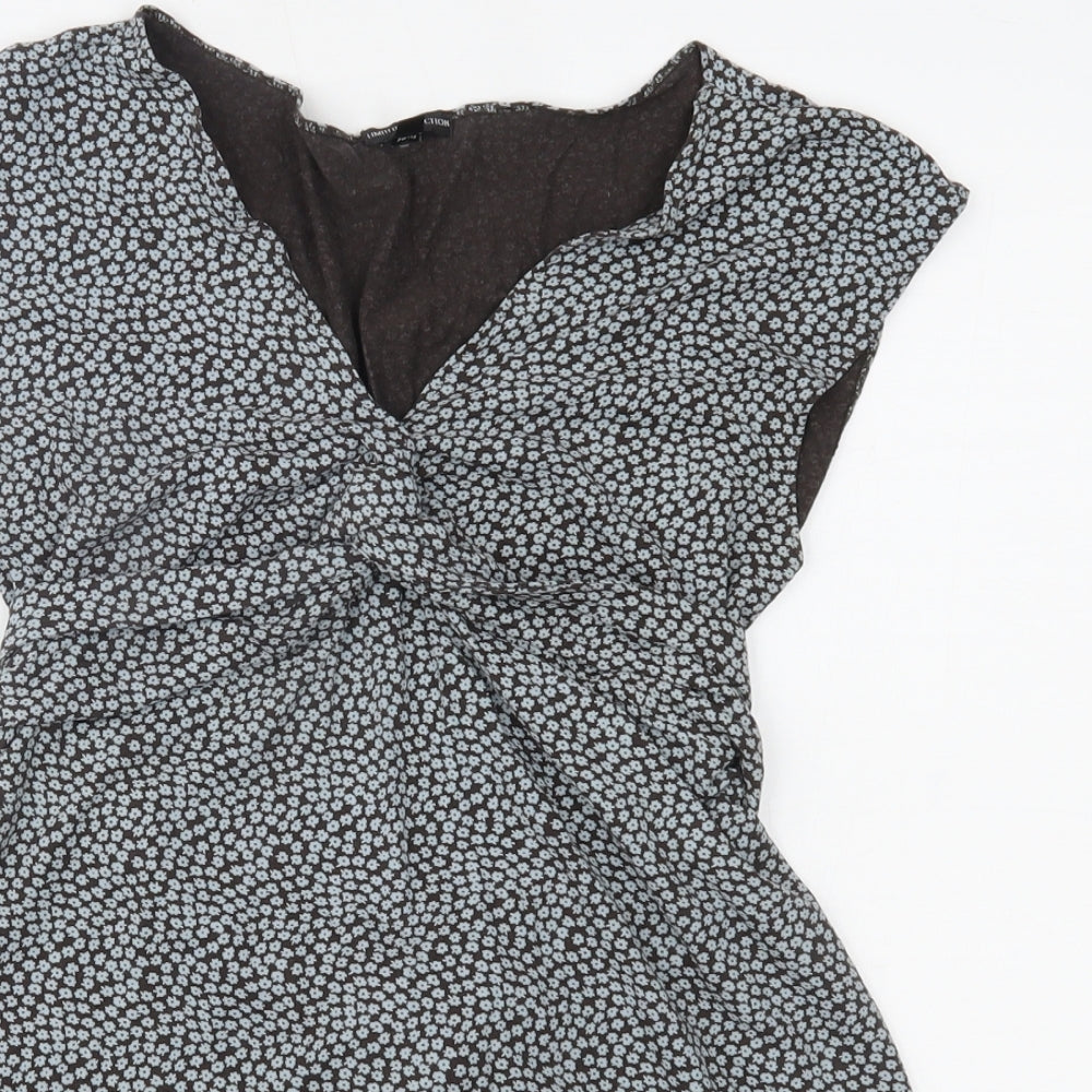 Womens UK Size 12 Marks and Spencer Brown Camisole Blouse