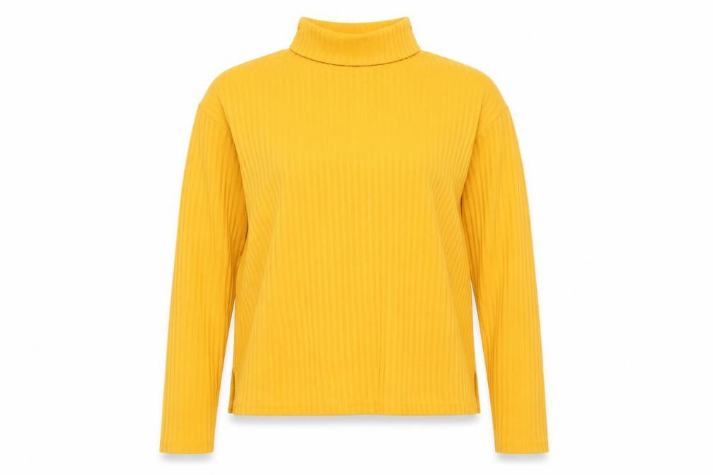 H&M Womens Yellow   Pullover Jumper Size M