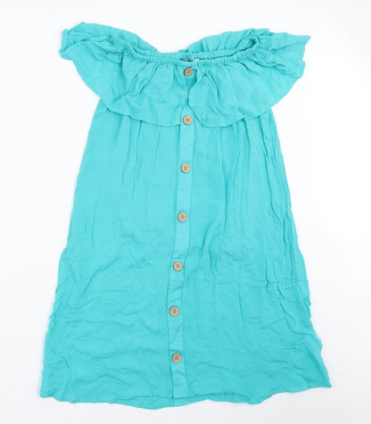 Papaya Womens Blue   Mini  Size 8