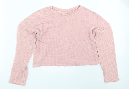 SheIn Womens Pink   Pullover Jumper Size XL