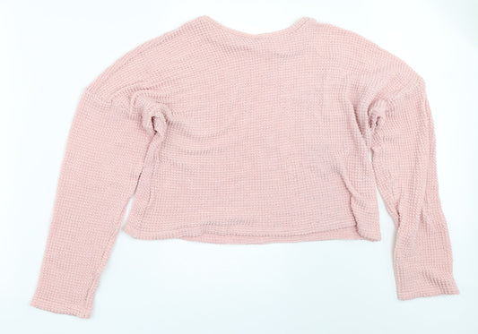 SheIn Womens Pink   Pullover Jumper Size XL