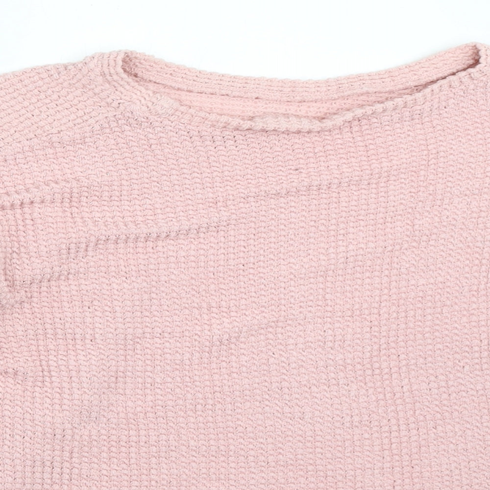 SheIn Womens Pink   Pullover Jumper Size XL