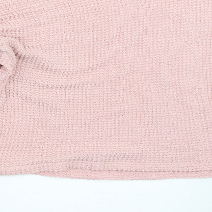 SheIn Womens Pink   Pullover Jumper Size XL