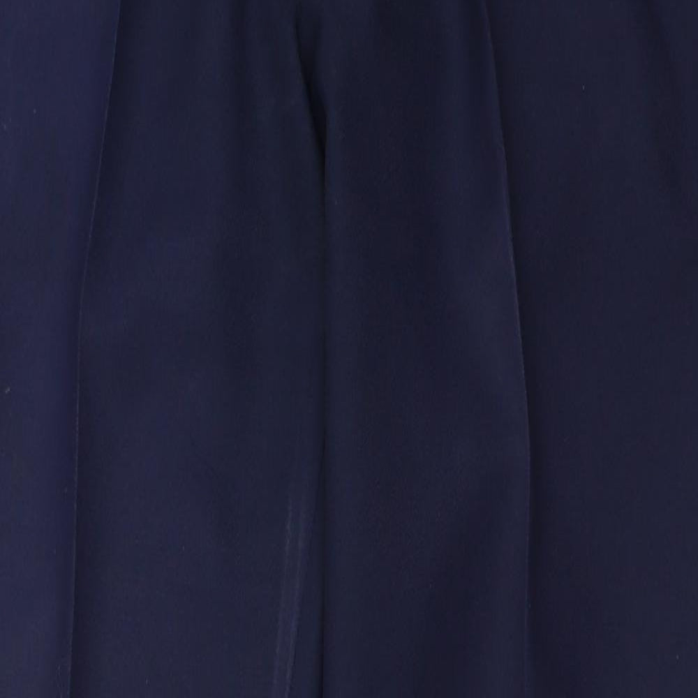 Womens UK Size 32 in Preworn Regular Fit  Blue Trousers