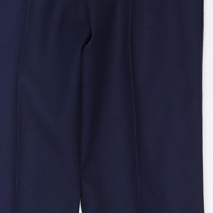 Womens UK Size 32 in Preworn Regular Fit  Blue Trousers