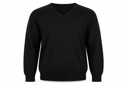 Mens UK Size L Marks and Spencer Black Pullover Jumper