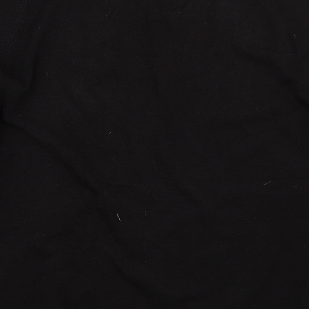 Marks and Spencer Mens Black   Pullover Jumper Size L