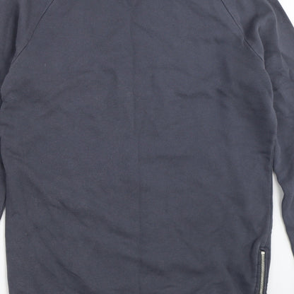 Womens UK Size S ASOS Grey Pullover Sweatshirt