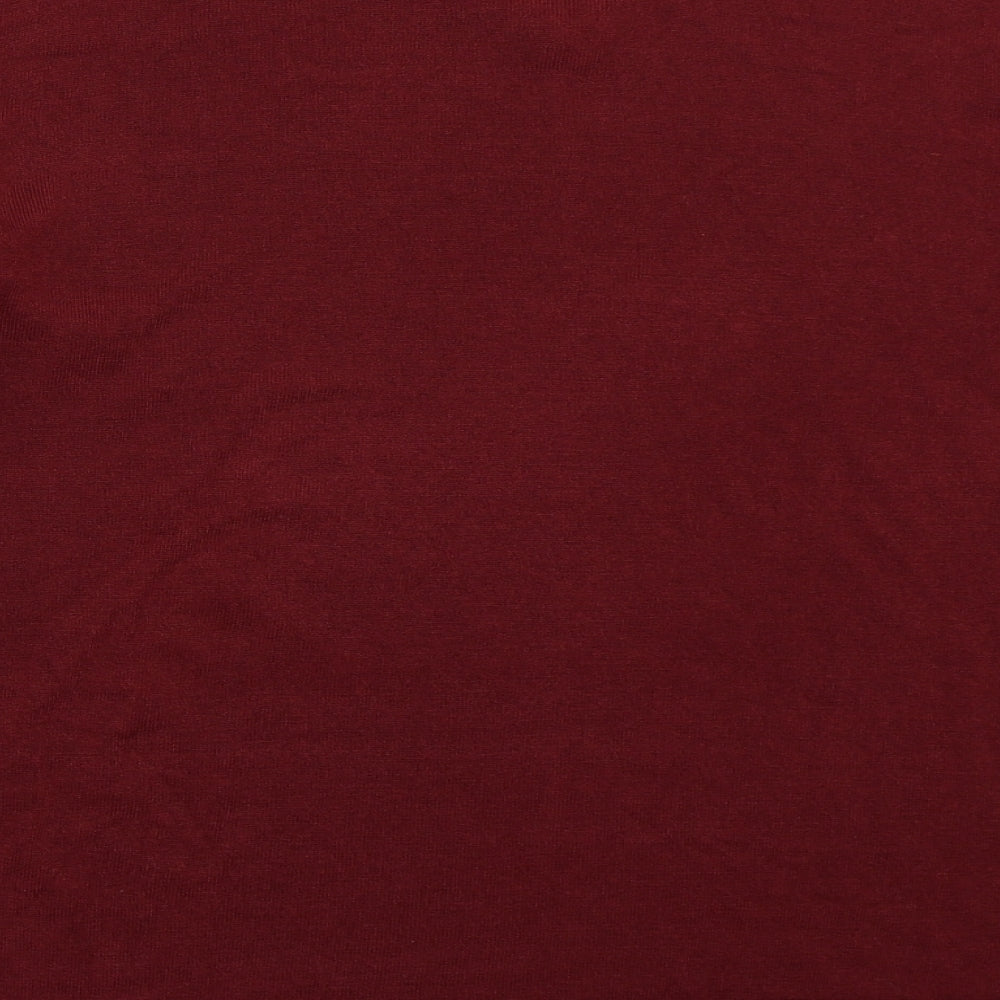 Marks and Spencer Mens Red   Pullover Jumper Size L