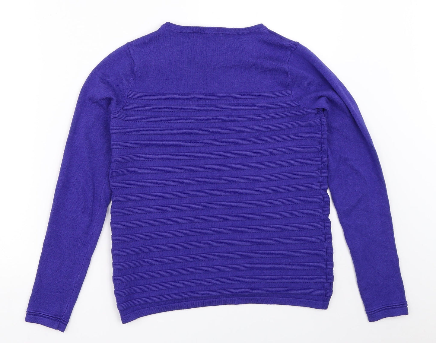 Womens UK Size XS Bonmarché Blue Pullover Jumper