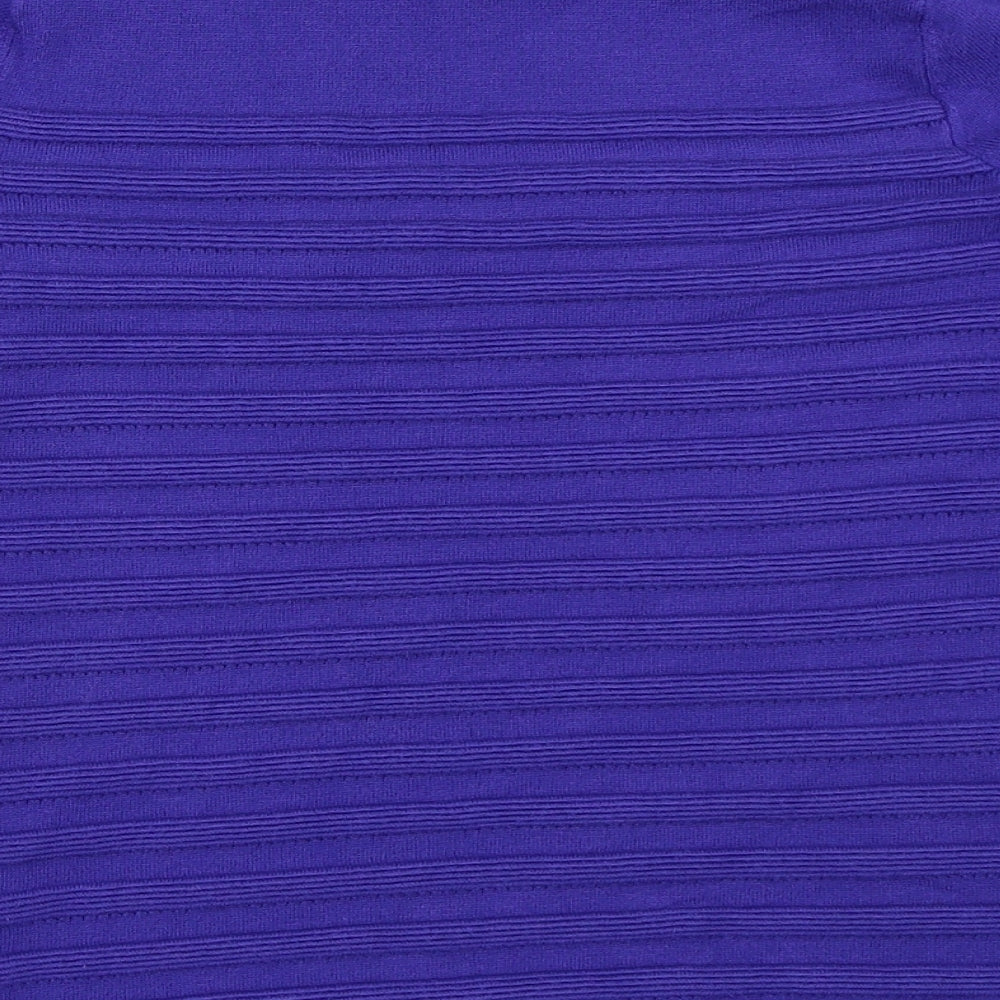 Womens UK Size XS Bonmarché Blue Pullover Jumper