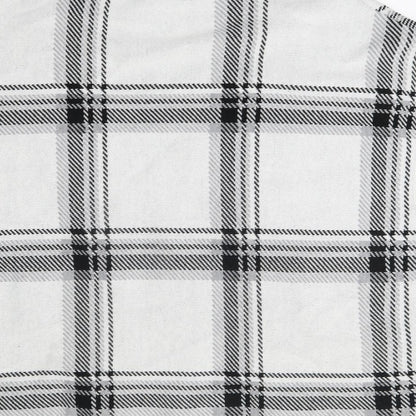 Nutmeg Womens Grey Plaid   Poncho Size 12