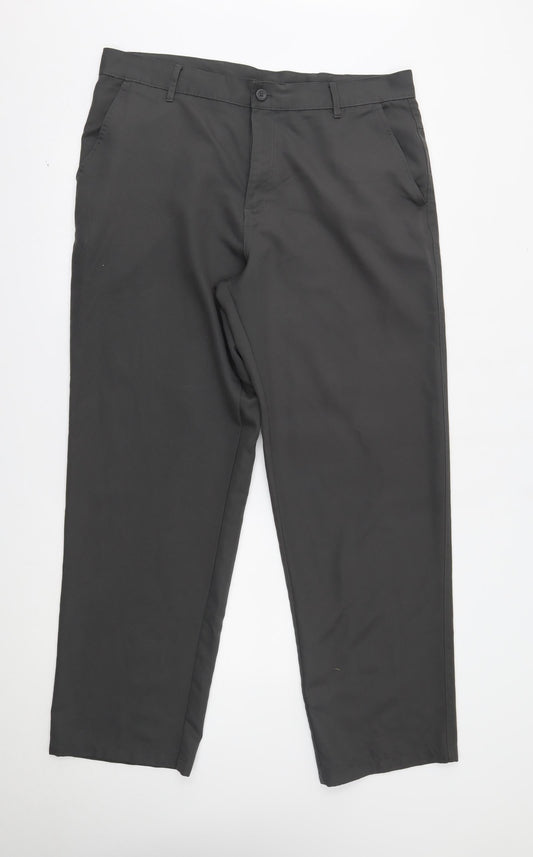 Womens UK Size 38 Dunlop Regular Fit  Grey Trousers